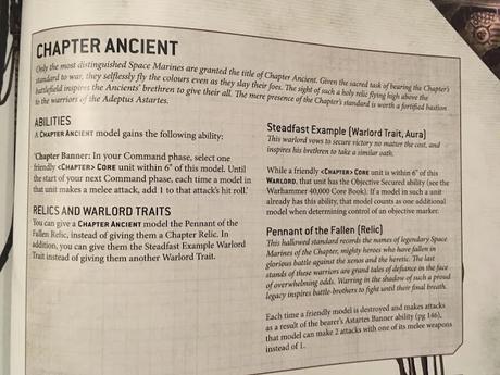 Más imágenes filtradas del nuevo codex de Marines Espaciales de 9ª ed