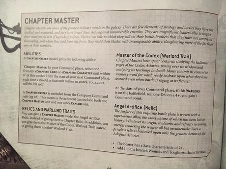 Más imágenes filtradas del nuevo codex de Marines Espaciales de 9ª ed