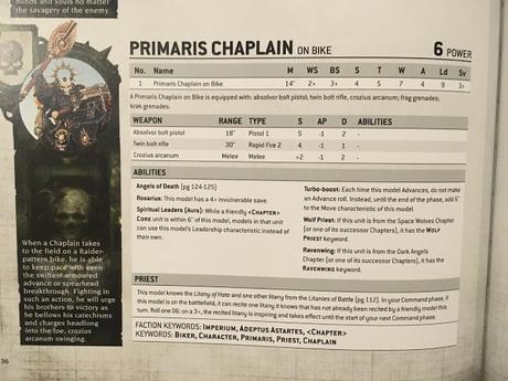 Más imágenes filtradas del nuevo codex de Marines Espaciales de 9ª ed