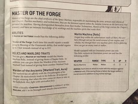 Más imágenes filtradas del nuevo codex de Marines Espaciales de 9ª ed