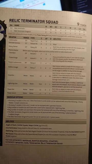 Primeras imágenes del codex marines espaciales y unidades de 9ª ed