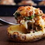 papas rellenas chorizo horno queso