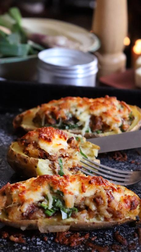 papas rellenas chorizo horno queso