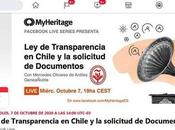 Próxima presentación MyHeritage Español "Ley Transparencia Chile solicitud documentos"