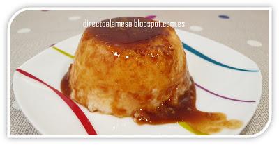 Flan de queso