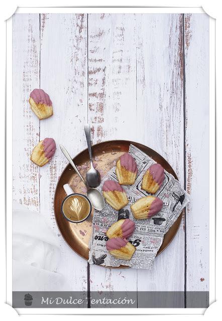 Madeleines con Baño de Chocolate