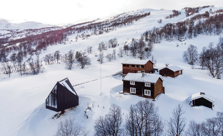 las cabañas en noruega Diamanten, diseñadas y construidas por A38 Arkitekter 1