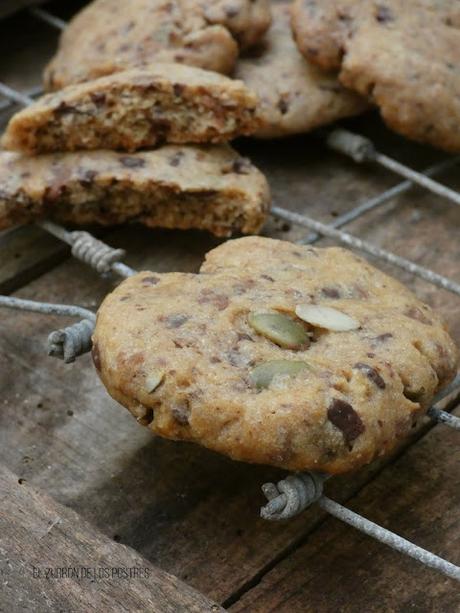 Cookies 2 Chocolates y Semillas de Calabaza