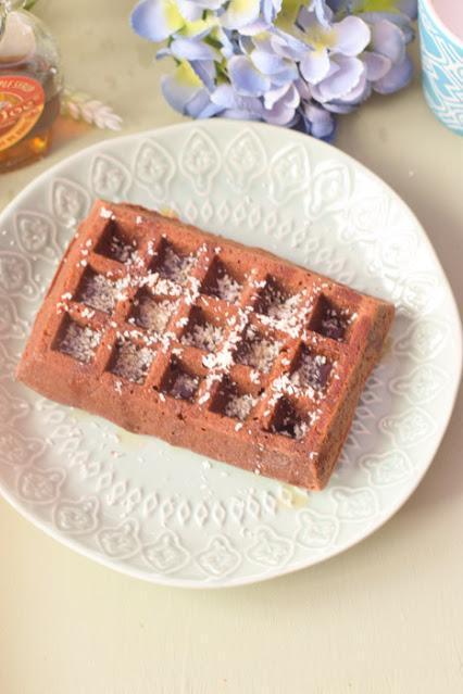 Gofres Veganos de Chocolate Gofres Veganos de Chocolate