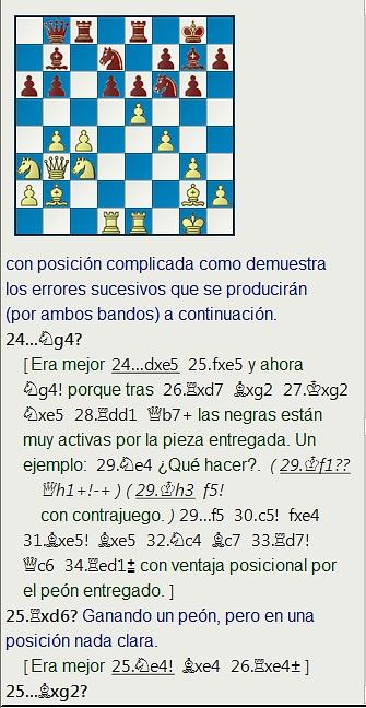 Grandes combates canarios (20) - Polugaevsky vs Andersson, Las Palmas (1) 1974