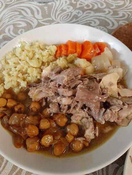 COUS-COUS INFIEL DE POLLO Y CORDERO