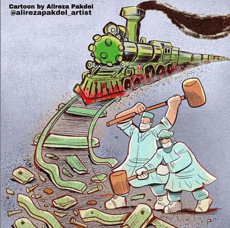 Más de Alireza Pakdel, el mejor ilustrador del Coronavirus