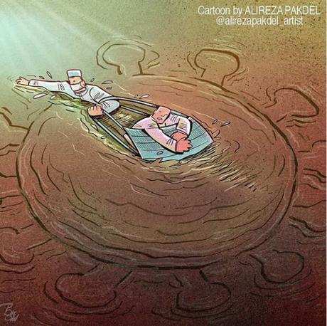 Más de Alireza Pakdel, el mejor ilustrador del Coronavirus
