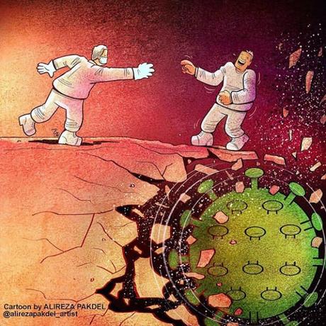 Más de Alireza Pakdel, el mejor ilustrador del Coronavirus