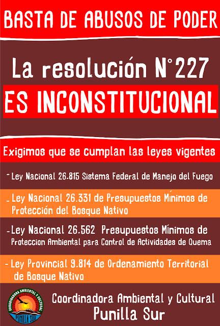 Contra los Incendios de la Oligarquía Sojera y la Especulación Inmobiliaria