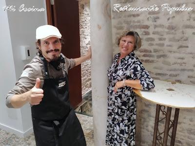 DIM SUM DE PESCADO AL AROMA DE FINO AMONTILLADO EN CAZUELA DE FIDEOS CON GAMBAS Y ROSADA. DIM SUM DE PESCADO AL AROMA DE FINO AMONTILLADO EN CAZUELA DE FIDEOS CON GAMBAS Y ROSADA.