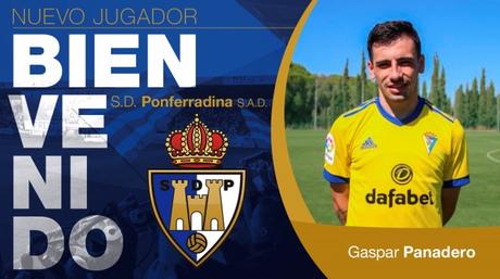 El extremo Gaspar Panadero fichaje ‘last minute’ de la Ponferradina