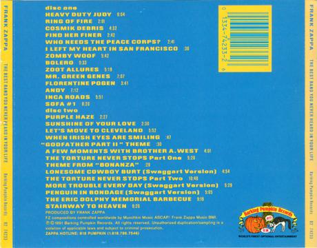 Frank Zappa - The Best Band You Never Heard In Your Life (1991)