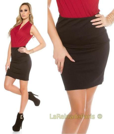 Falda Negra Basica Corta