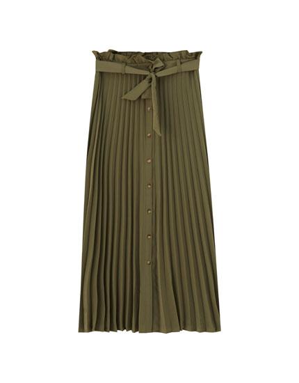 Falda Negra Basica Corta