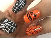 Manicura calabazas-Reto HalloweenNails20