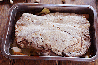 Entrecot de ternera al horno