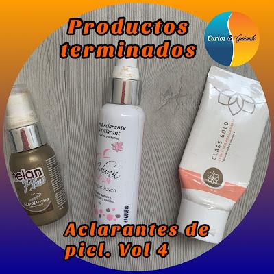 Productos Terminados. (Aclarantes) Vol. 4