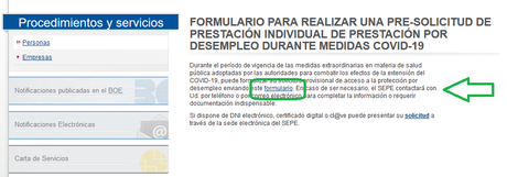 Presolicitud; una alternativa rápida para solicitar prestaciones y subsidios al SEPE