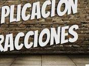 Multiplicación fracciones