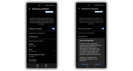 Así puedes desbloquear tu móvil Huawei con el reloj o pulsera inteligente Así puedes desbloquear tu móvil Huawei con el reloj o pulsera inteligente