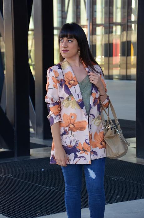 Blazer de flores