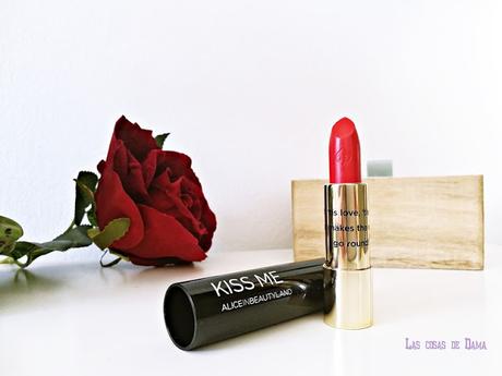 kiss me alice in beautyland makeup lipstick cosmética natural ecologico belleza maquillaje