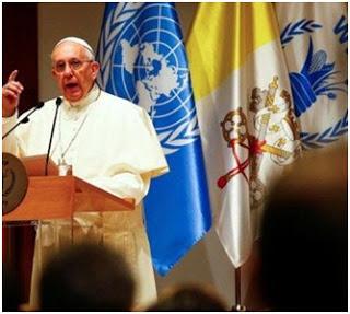Carta del Papa pidiendo más poder global para la ONU parece apuntar al Nuevo Orden Mundial