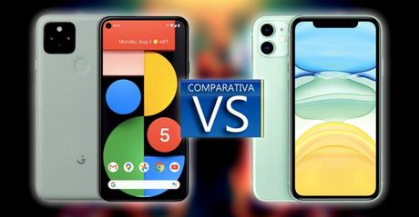 Google Pixel 5 vs iPhone 11. ¿Cúal es mejor de los dos?