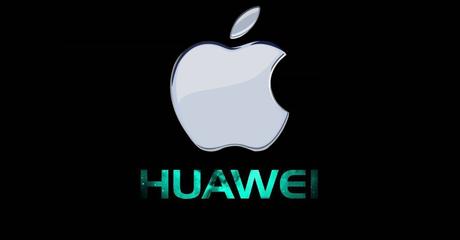 El Huawei Mate 40 Pro aparece en una imagen junto al iPhone 12