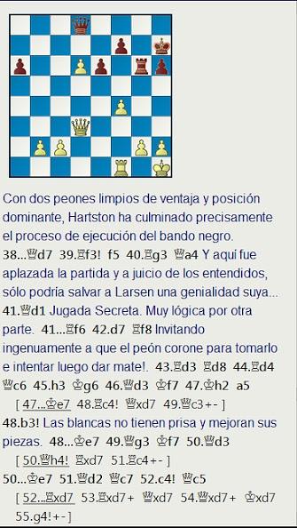 Grandes combates canarios (23) - Hartston vs Larsen, Las Palmas (2) 1974