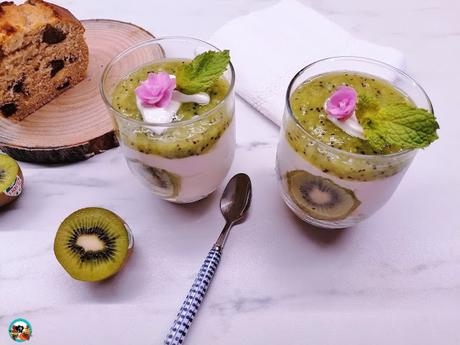 Postre de kiwis