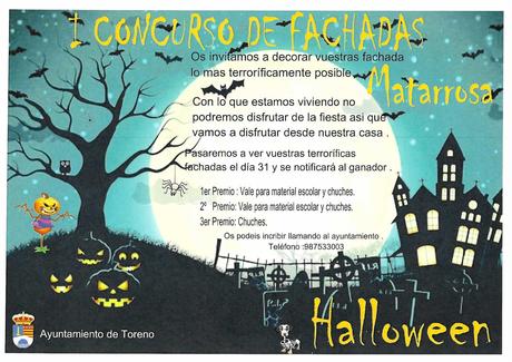 Toreno y Matarrosa convocan un concurso de Fachadas terroríficas  para celebrar Halloween