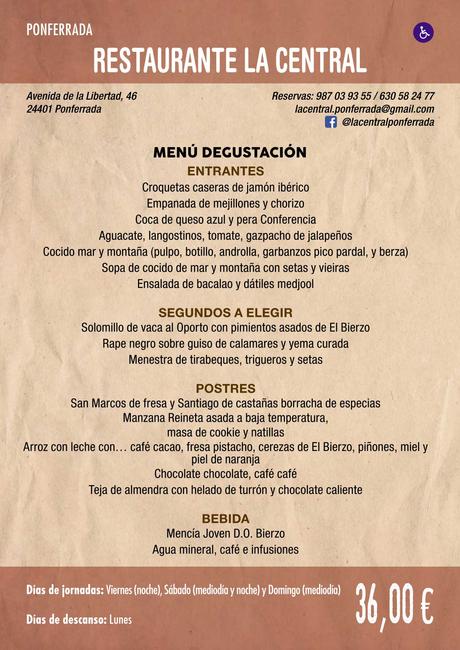 XXXVI Jornadas Gastronómicas De El Bierzo 2020. Consulta los restaurantes y menús