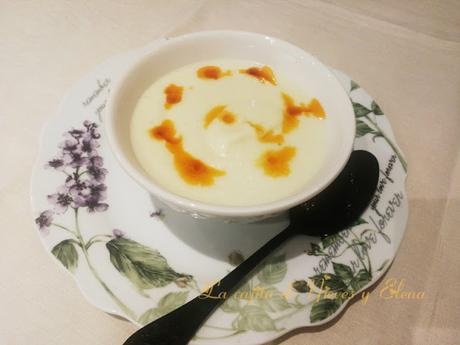 Crema de verduras terciopelo blanco