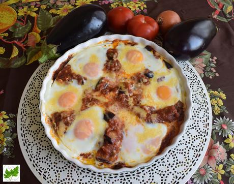 En Buena Onda: Berenjenas con Tomate, Patatas y Huevos