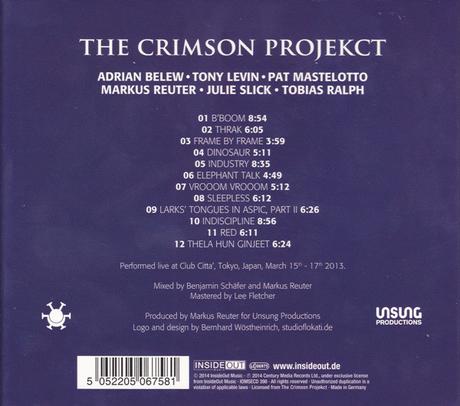 The Crimson ProjeKct - Live in Tokyo (2014)