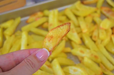 Como hacer patatas fritas al horno SUPER SALUDABLES!!! Las delicias de Mayte, patatas fritas al horno rápidas, como hacer patatas fritas al horno, patatas fritas sin apenas aceite, patatas fritas al horno sin aceite, patatas al horno, patatas fritas sin grasa,