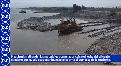 GRL INICIA TAREAS DE ENCAUZAMIENTO DEL RIO CAÑETE…