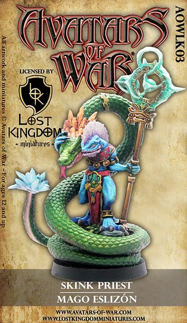 Sacerdote Eslizón, nuevo lanzamiento de AoW, junto con Lost Kingdom