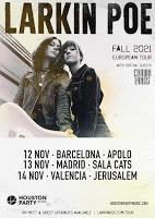 Conciertos de Larkin Poe en España en 2021