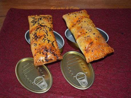 Empanada de sardinas con tomate
