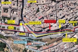 La Desaparecida Puerta de Perpiñan, Toledo