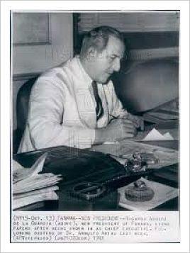 Sucedió un 9 de octubre de 1941 el derrocamiento del Doctor Arnulfo Arias Madrid