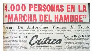 La Marcha del Hambre y la Desesperación de 1959
